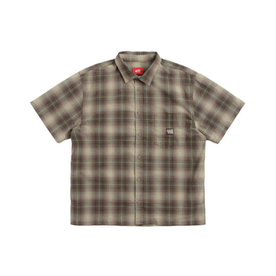 Vans Skate Plaid Short Sleeve Woven Walnut