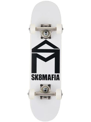Sk8mafia Complete Micro House Logo White (6.0 x 23.5)