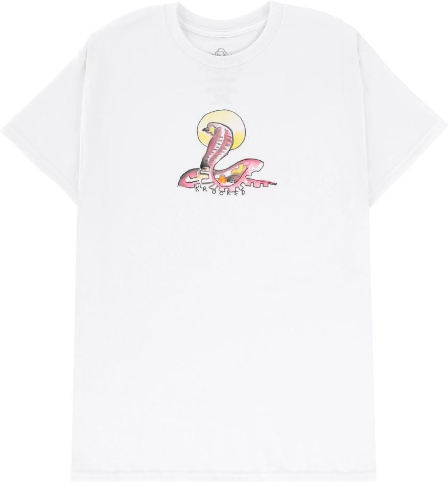 Krooked Tee Snake White