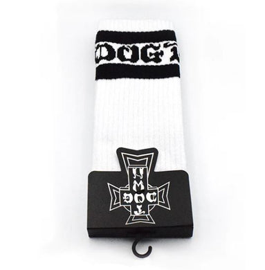 Dogtown Socks Striped Tube White/Black