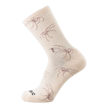 Load image into Gallery viewer, Psockadelic Socks Spider Ying Yang Tan