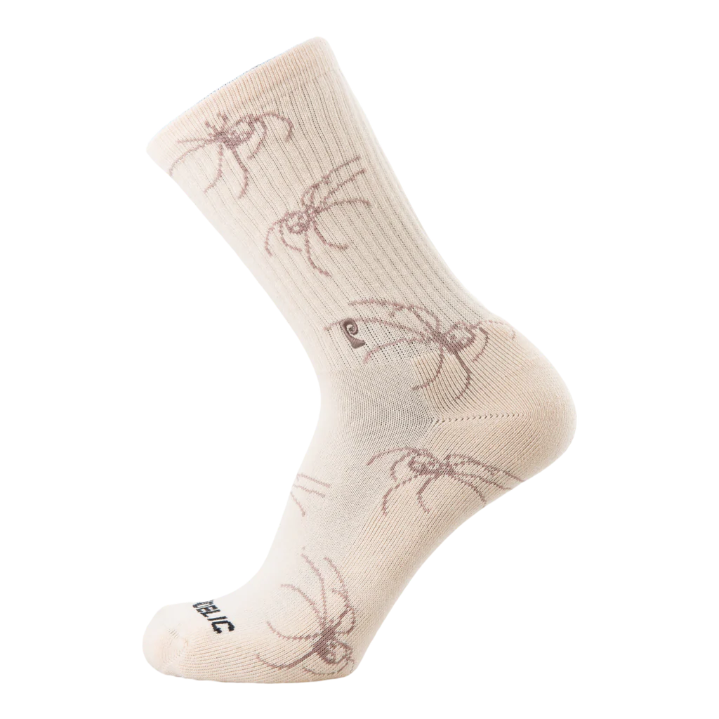 Psockadelic Socks Spider Ying Yang Tan