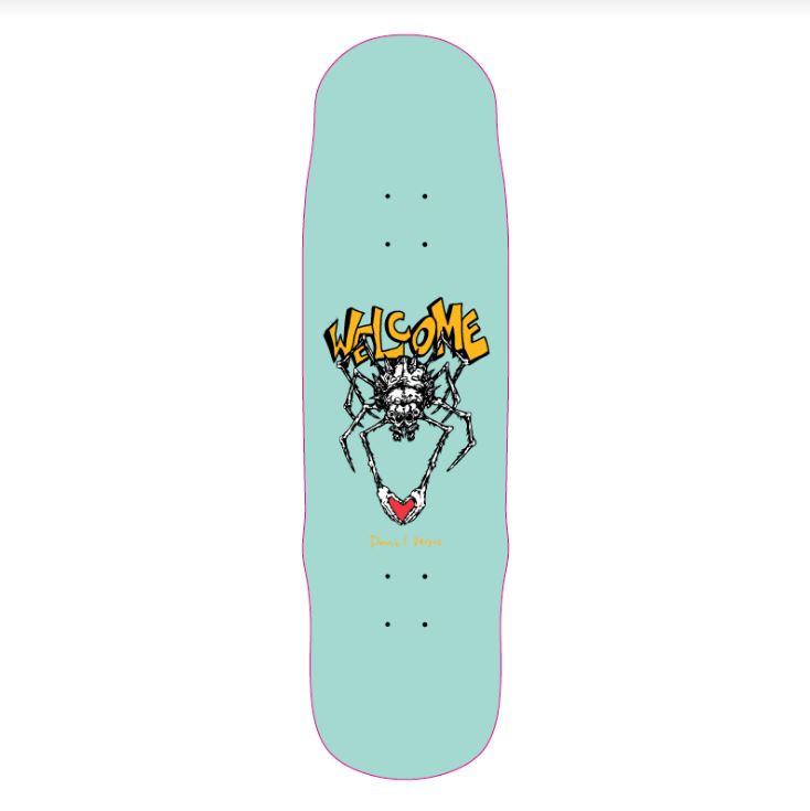 Welcome Deck Spidey On Effigy Teal 8.85