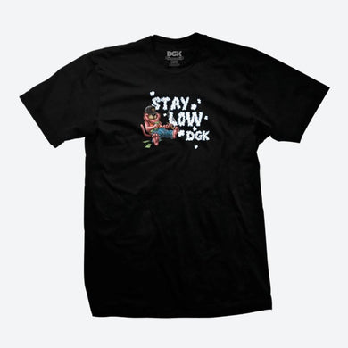DGK Tee Stay Low Black