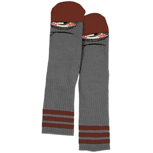 Toy Machine Socks Stoner Charcoal