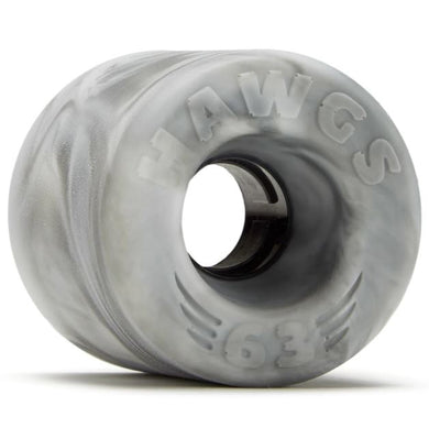 Hawgs Wheels 63mm Doozies Grey/White Swirl 78a