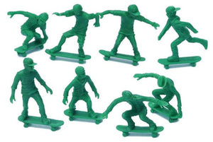 Toy Boarders Skate Series 1 Figures Green 24pc