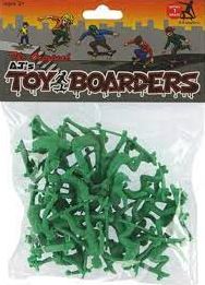 Toy Boarders Skate Series 1 Figures Green 24pc