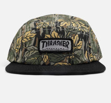 Load image into Gallery viewer, Thrasher Hat Mag Logo 5 Panel Tree Camo
