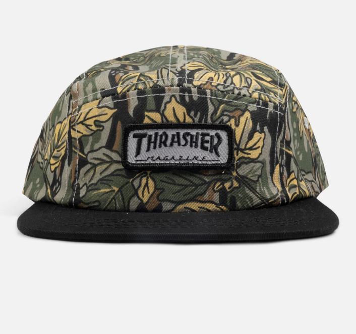 Thrasher Hat Mag Logo 5 Panel Tree Camo