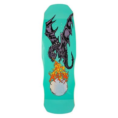 Welcome Deck Fire Breather Dark Lord Teal 9.75