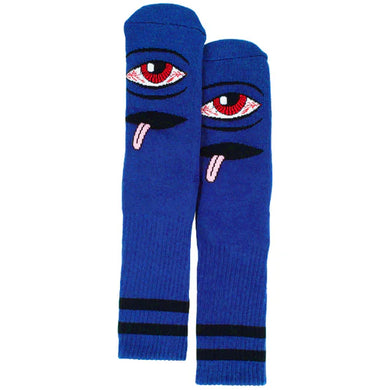 Toy Machine Socks Bloodshot Eye Blue