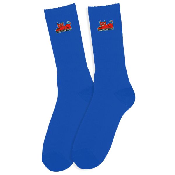 Toy Machine Socks Devil Cat Blue