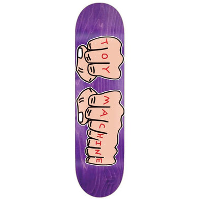 Toy Machine Deck 8.5 Fists Purple Stain