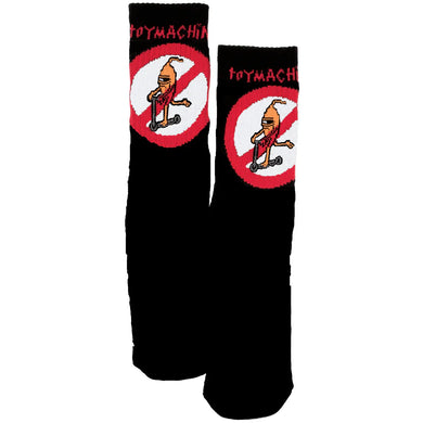 Toy Machine Socks No Scooter Black