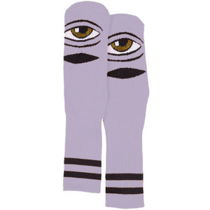 Toy Machine Socks Sect Eye Lavender