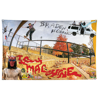 Toy Machine Flag Braden Hoban