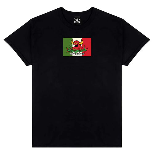 Thrasher X Toy Machine Hecho Black