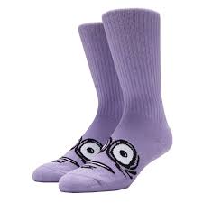 Heroin Socks Big Egg Violet