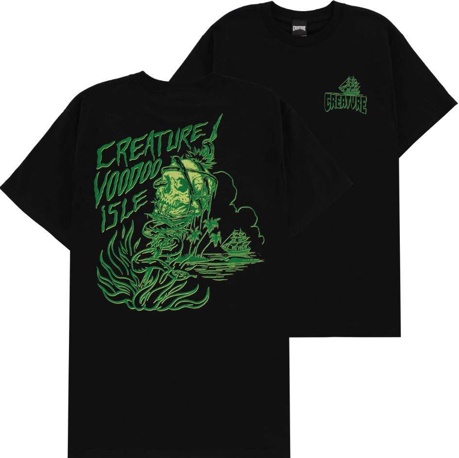 Creature Tee Voodoo Isle Black