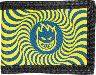 Spitfire Wallet Bighead Swirl Navy/Gold