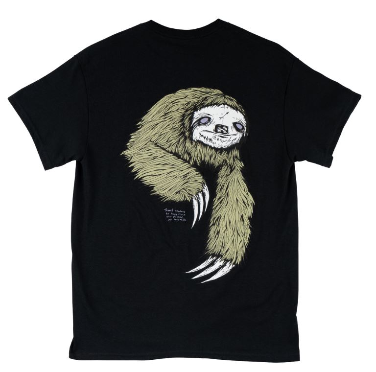 Welcome Tee Sloth Black/Sage