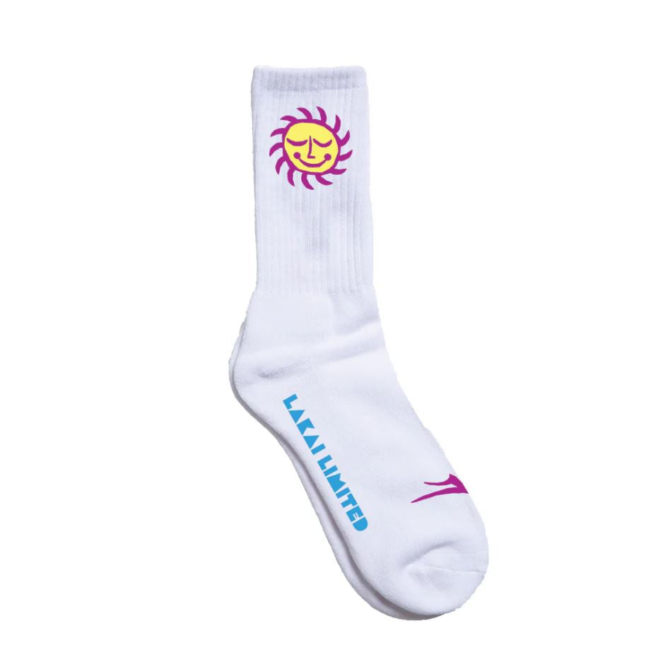 Lakai Socks Sunny Crew White