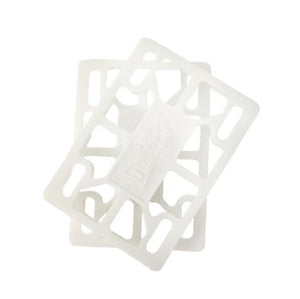 Dogtown Risers 1/8" White 2 pack