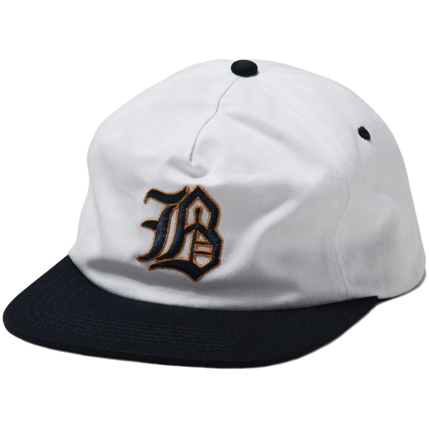 Baker Hat Big B White/Navy Snapback