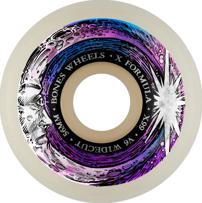 Bones Wheels X99 56mm V5 99a Moon Beams