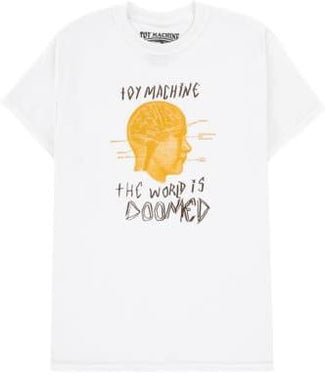 Toy Machine Tee Doomed White