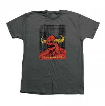 Toy Machine Tee W.T.H. Monster Charcoal