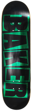 Baker Deck 8.25 Black Gold Green Foil Jacopo