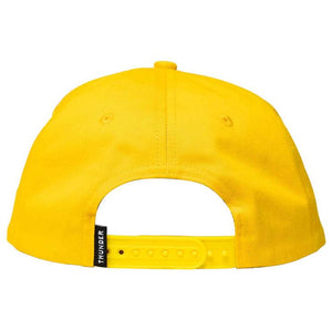 Thunder Hat Script Gold Black Snapback