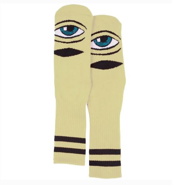 Toy Machine Socks Sect Eye Yellow