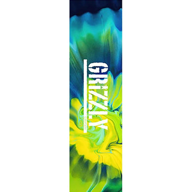 Grizzly Grip Yellow Tie Dye Stamp 9x33
