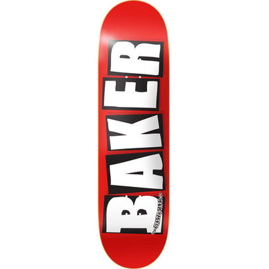 Baker Deck Brand Logo White Deck 8.6