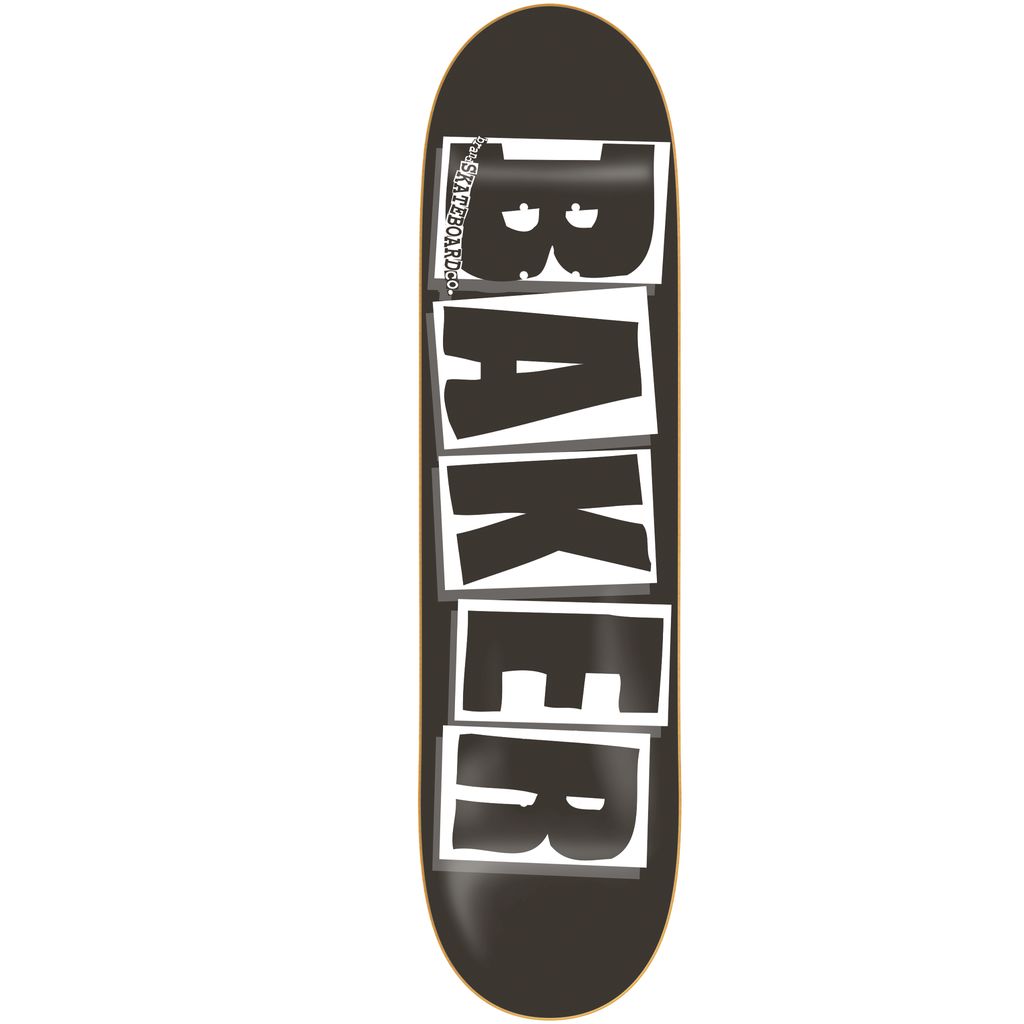 Copy of Baker Deck Baker Logo 8.475 Black