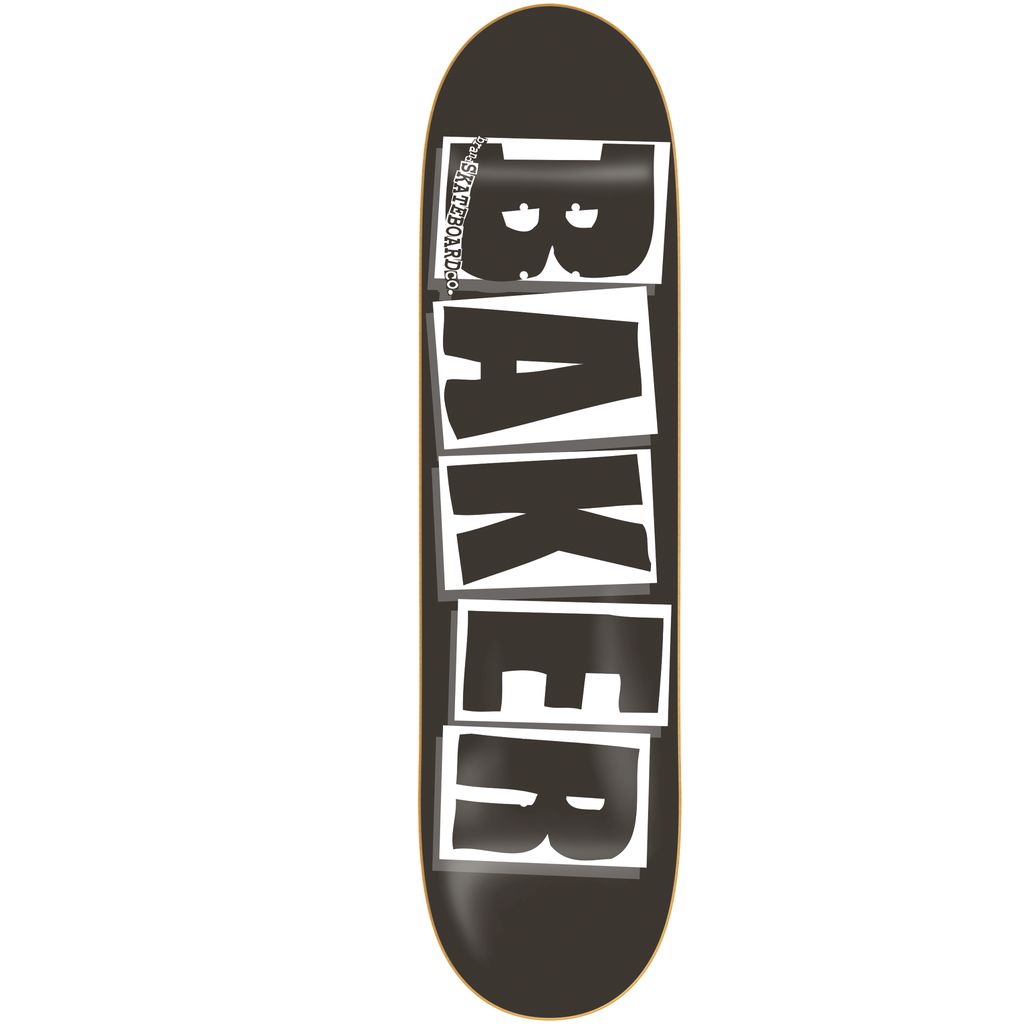 Baker Deck Baker Logo 8.125 Black