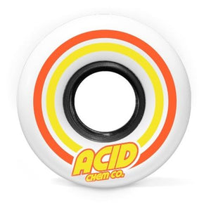 Acid Wheel Conical 55mm 86a White Orange Yellow