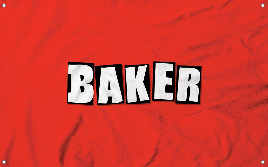 Baker Flag Red