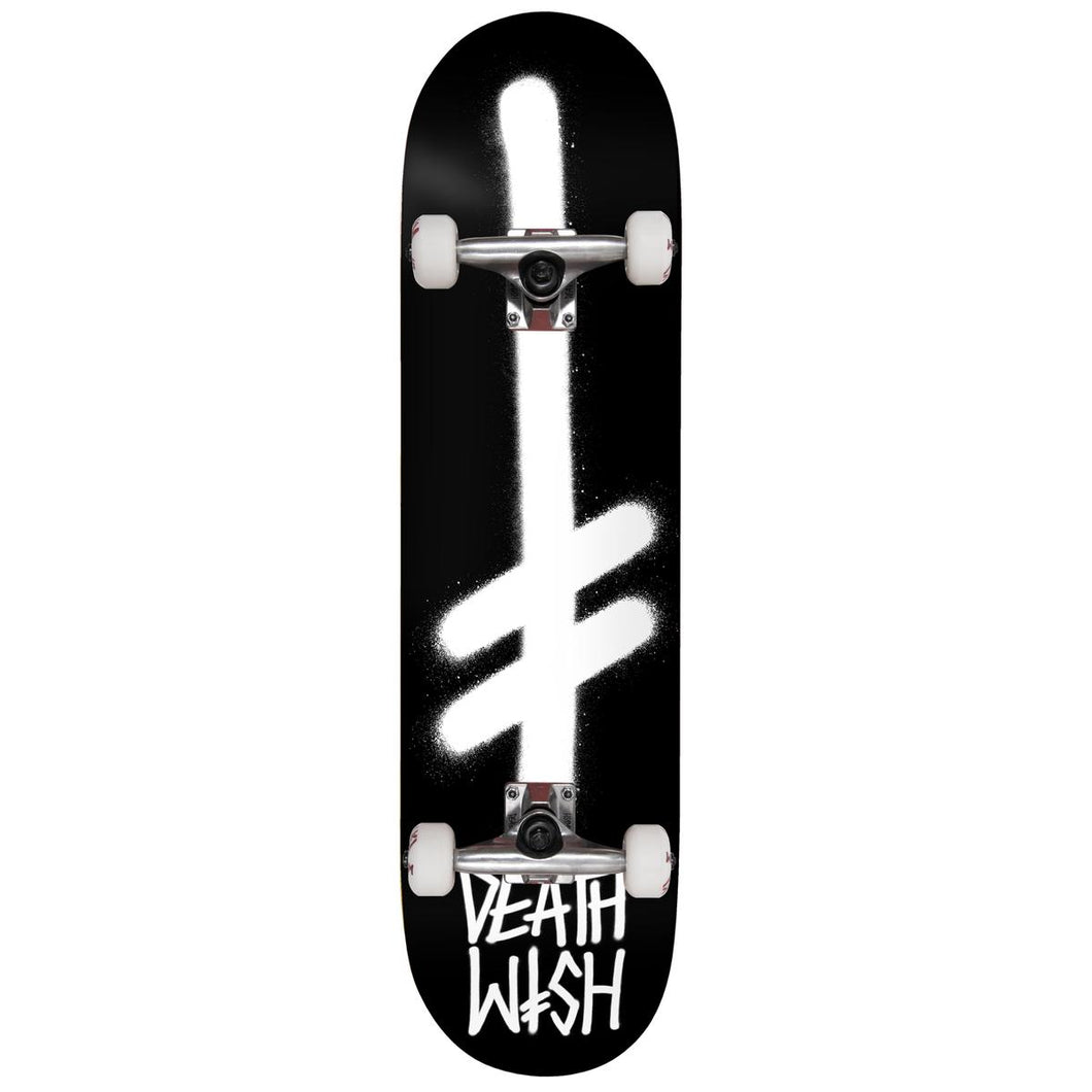 Deathwish Gang Logo Black/White Complete 8.25