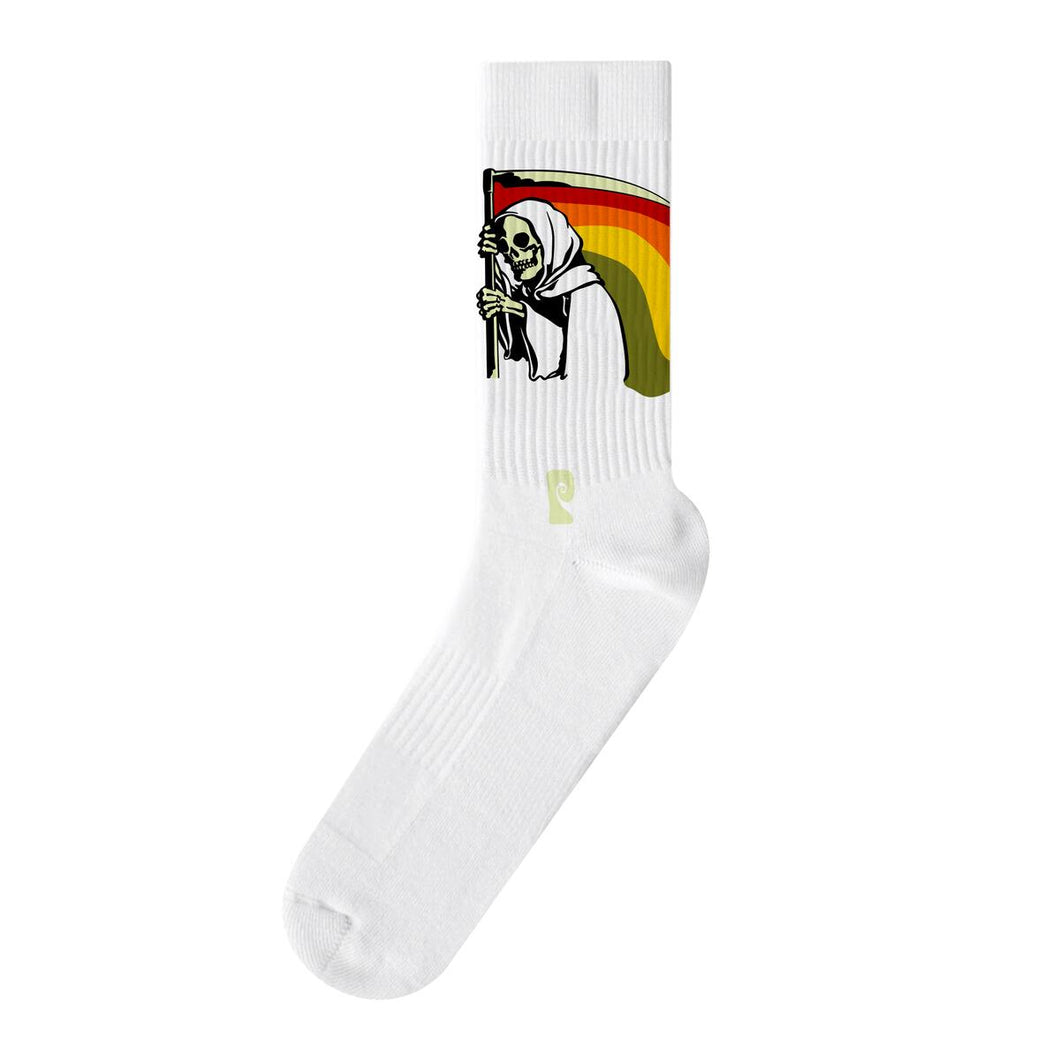 Psockadelic Socks  Deathbow WHT Psock
