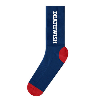Deathwish Socks Antidote Navy White Red