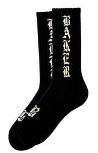 Baker Socks Oakland Black