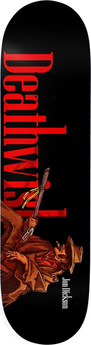 Deathwish Deck JD Outlaw Black 8.25