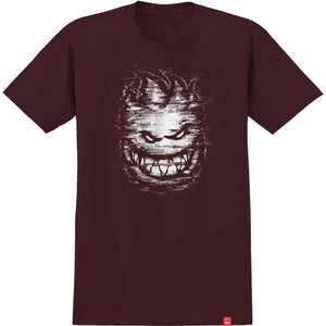 Spitfire Tee Bighead Digidistort Burgundy