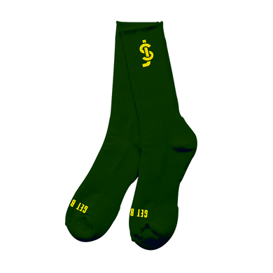 Shake Junt Socks Slaps Forest Green