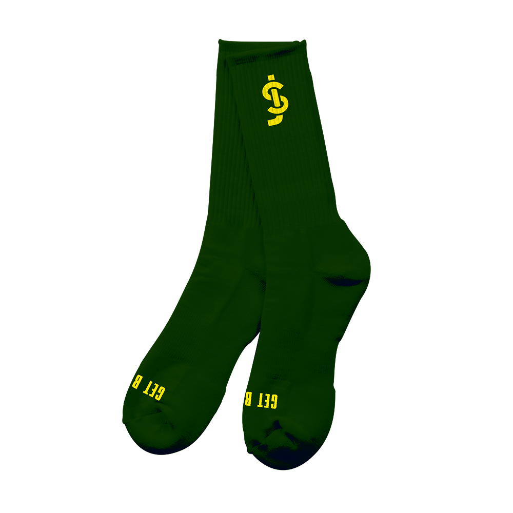 Shake Junt Socks Slaps Forest Green
