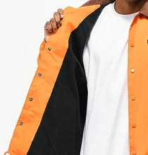 Load image into Gallery viewer, Krooked Jacket Moonsmile Embroidered Orange